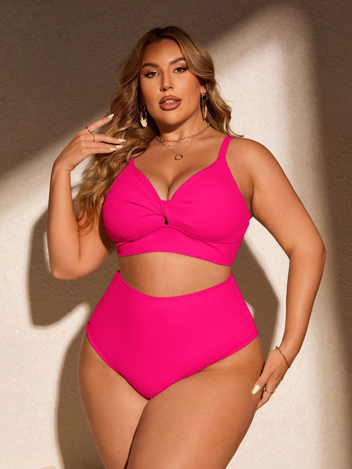 Biquíni Plus Size Giulia G4 Rosa