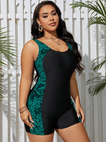 Maiô Plus Size Natação/Hidrogínastica Alice