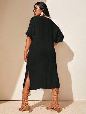 Saída De Praia Plus Size Anastasia G