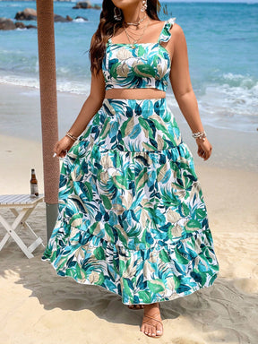 Conjunto Praiano Plus Size Maisa