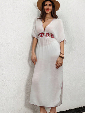 Saída de Praia - Vestido Cobridor de Crochê