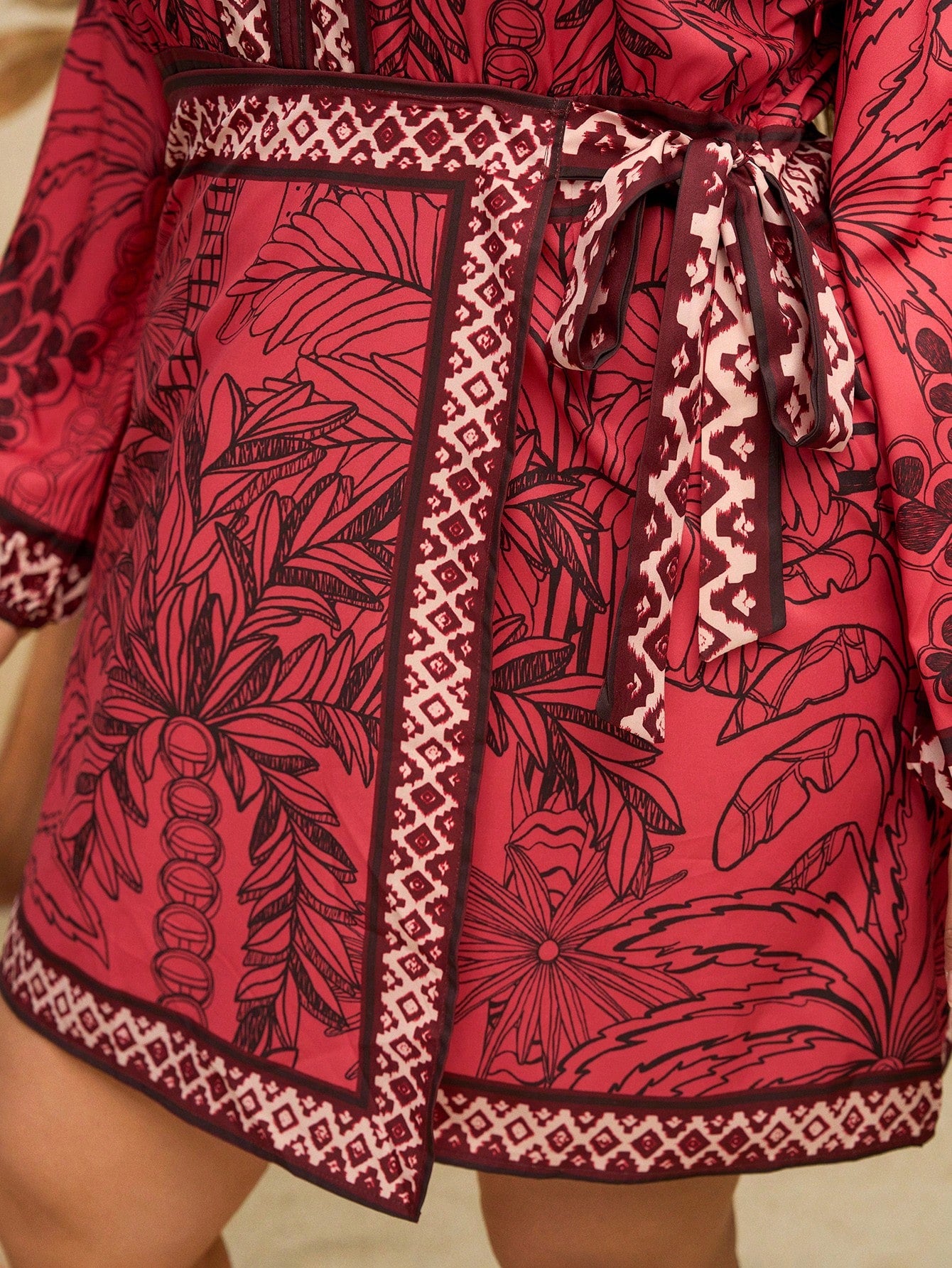 Vestido Plus Size Tribal