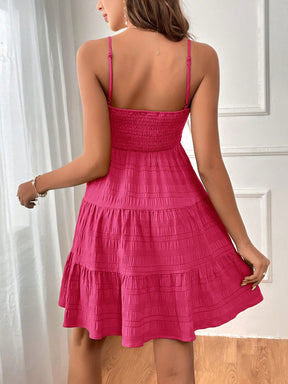 Vestido Casual Franzido