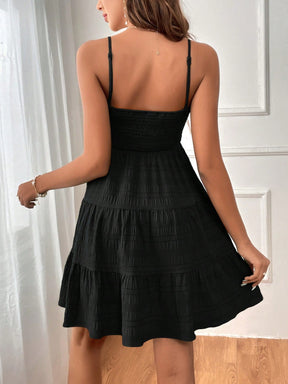 Vestido Casual Franzido