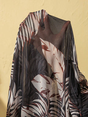 Saída de Praia Plus Size Longo Para o Verão