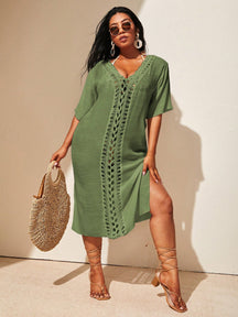 Saída de Praia Plus Size Anastasia