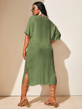 Saída de Praia Plus Size Anastasia