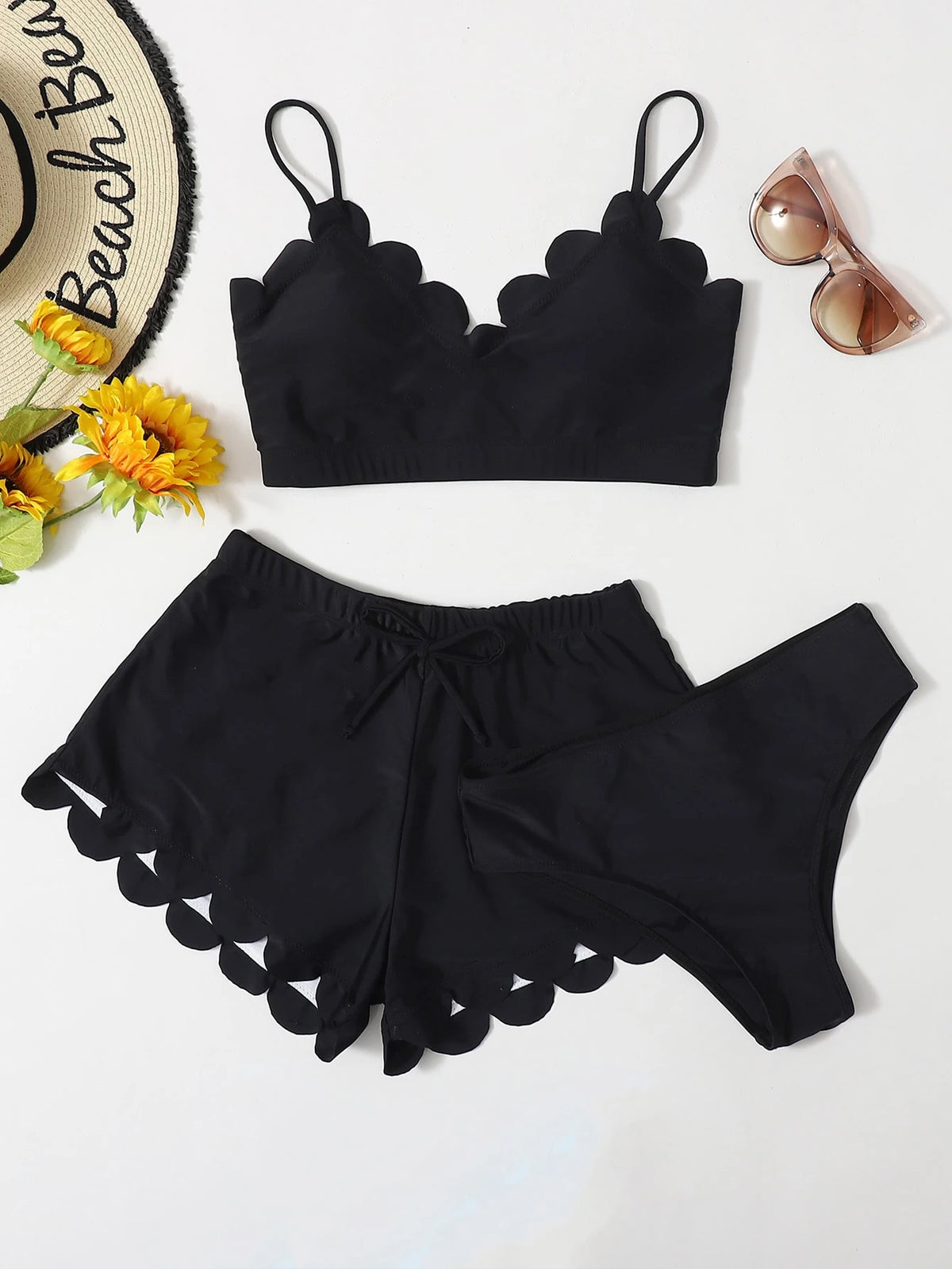 Conjunto Biquíni 3 Peças Summer Beach