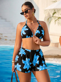 Conjunto Biquíni 3 Peças Resort Plus Size