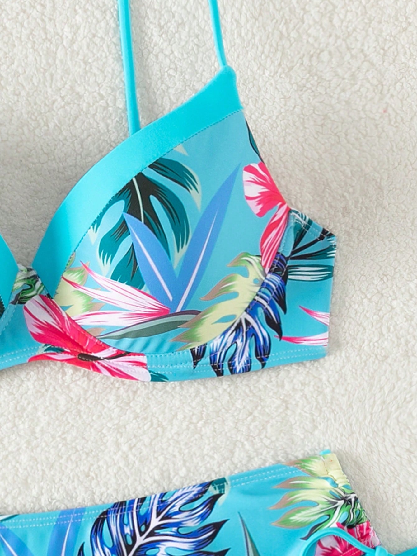 Biquíni Tropical Celine Azul Claro G