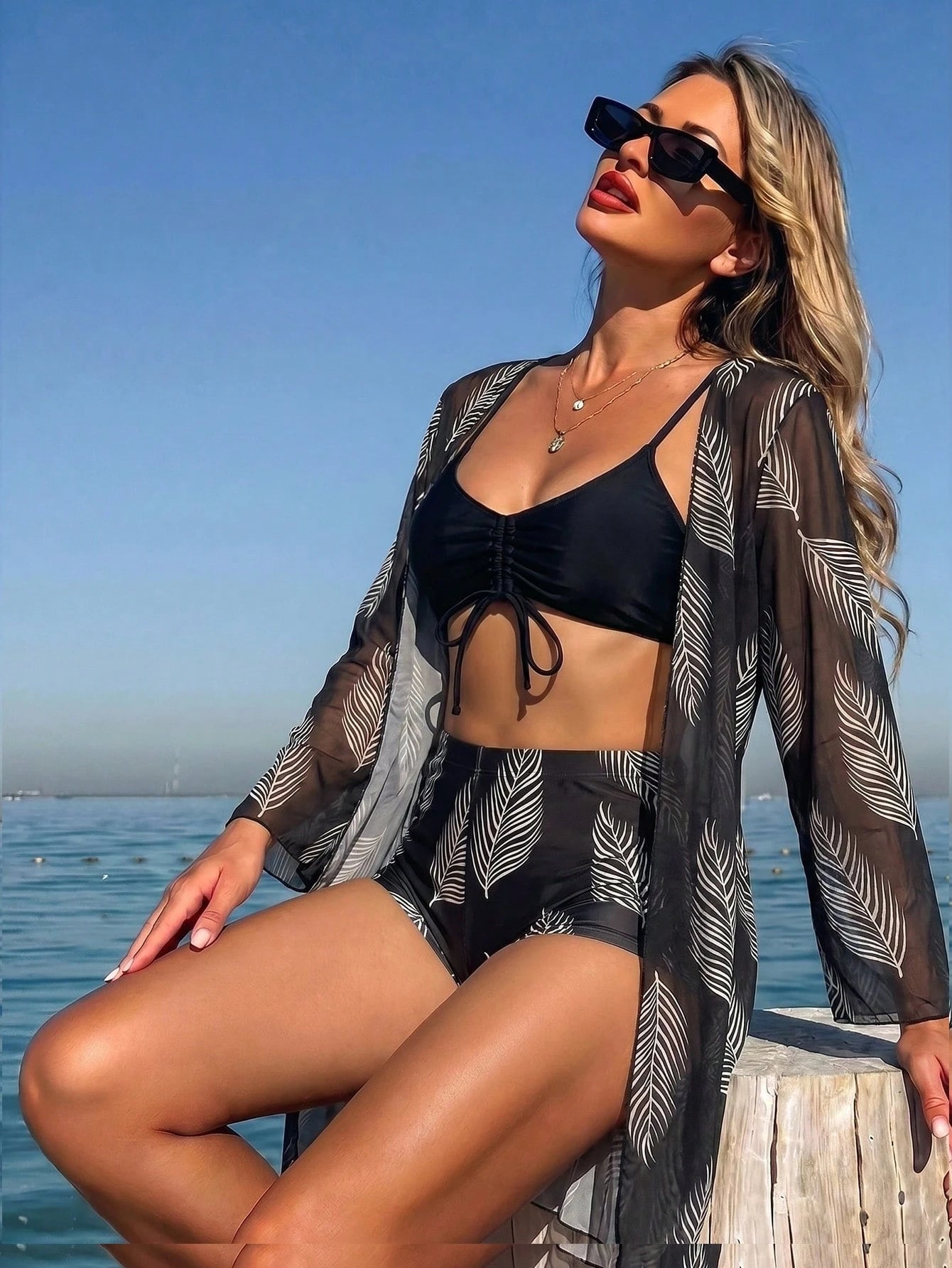 Conjunto Biquíni 3 Peças Michelle M