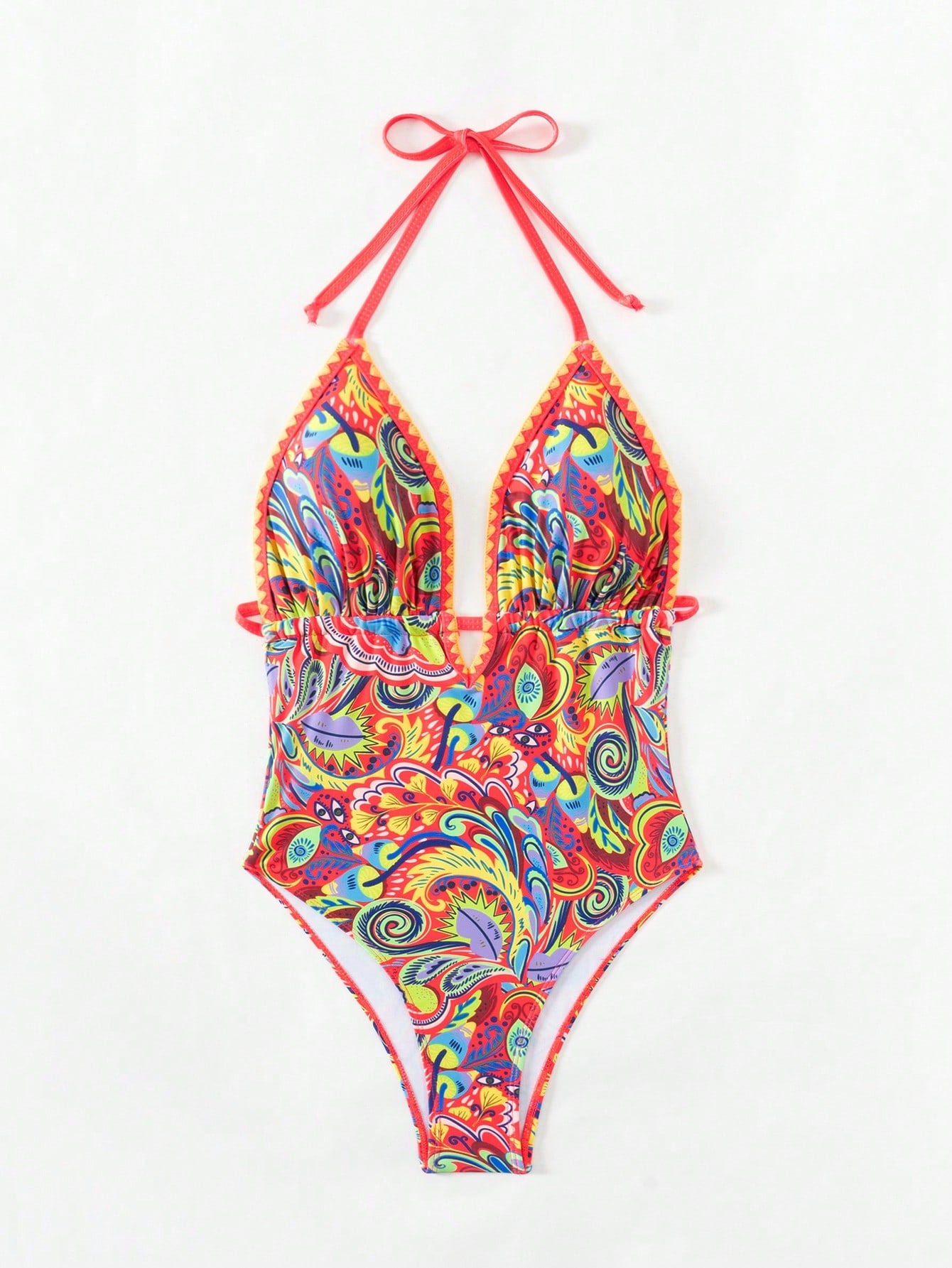 Maiô Tropical Stella Vermelho M