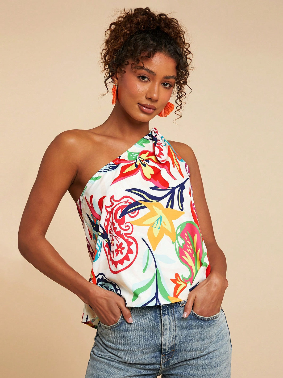 Blusa Ombro Único