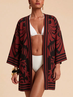 Kimono Luxo Verão Nina