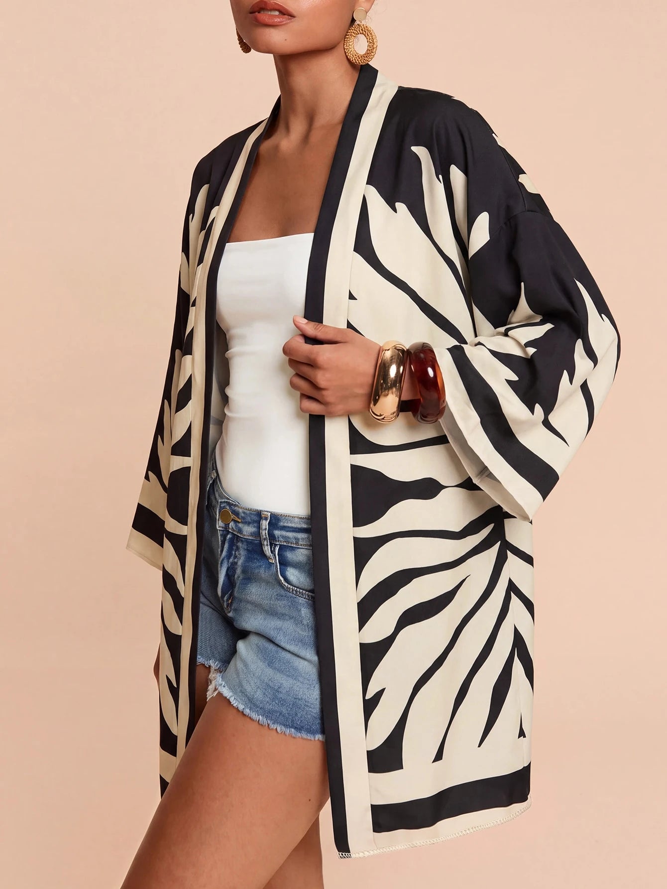Kimono Luxo Verão Nina