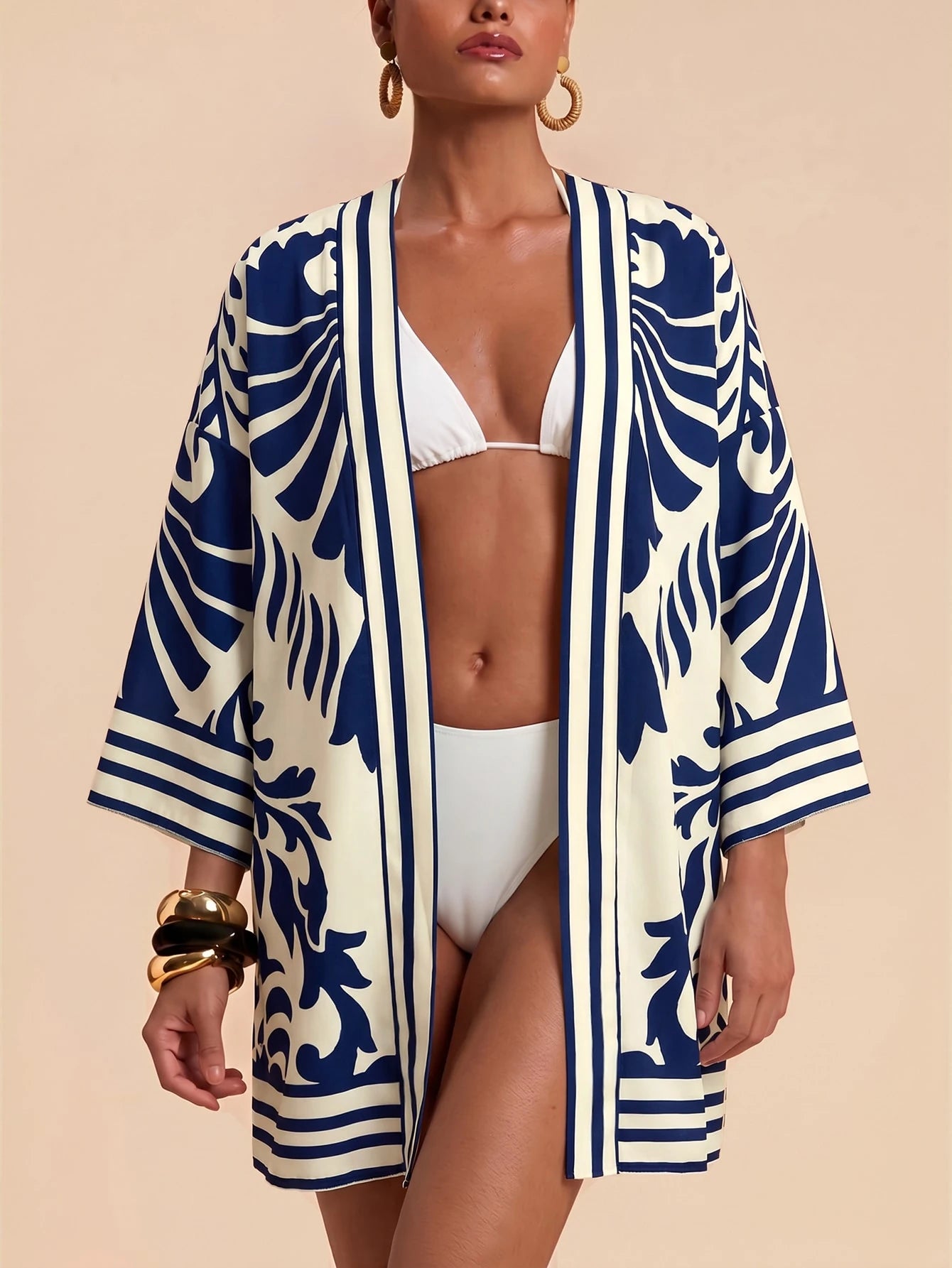 Kimono Luxo Verão Nina