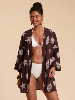 Kimono Luxo Verão Nina