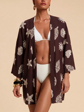 Kimono Luxo Verão Nina