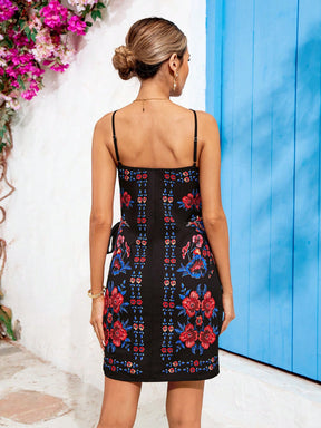 Saída de Praia Envelope Estampada Beatrice