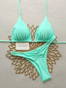 Biquíni Triangular Halter Isabella