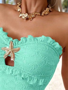 Maiô Bandeau Estrela-do-Mar Isabella