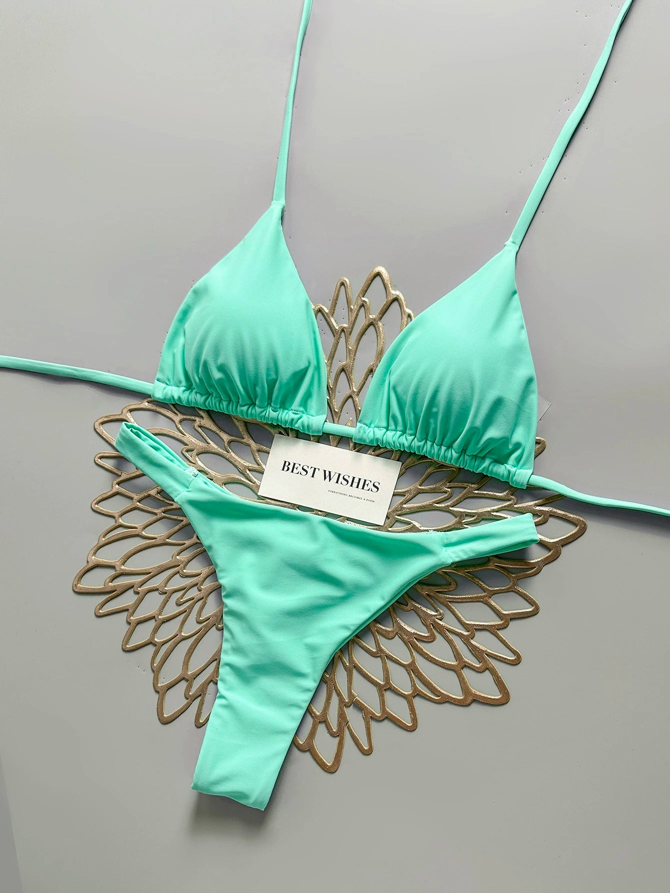 Biquíni Triangular Halter Isabella