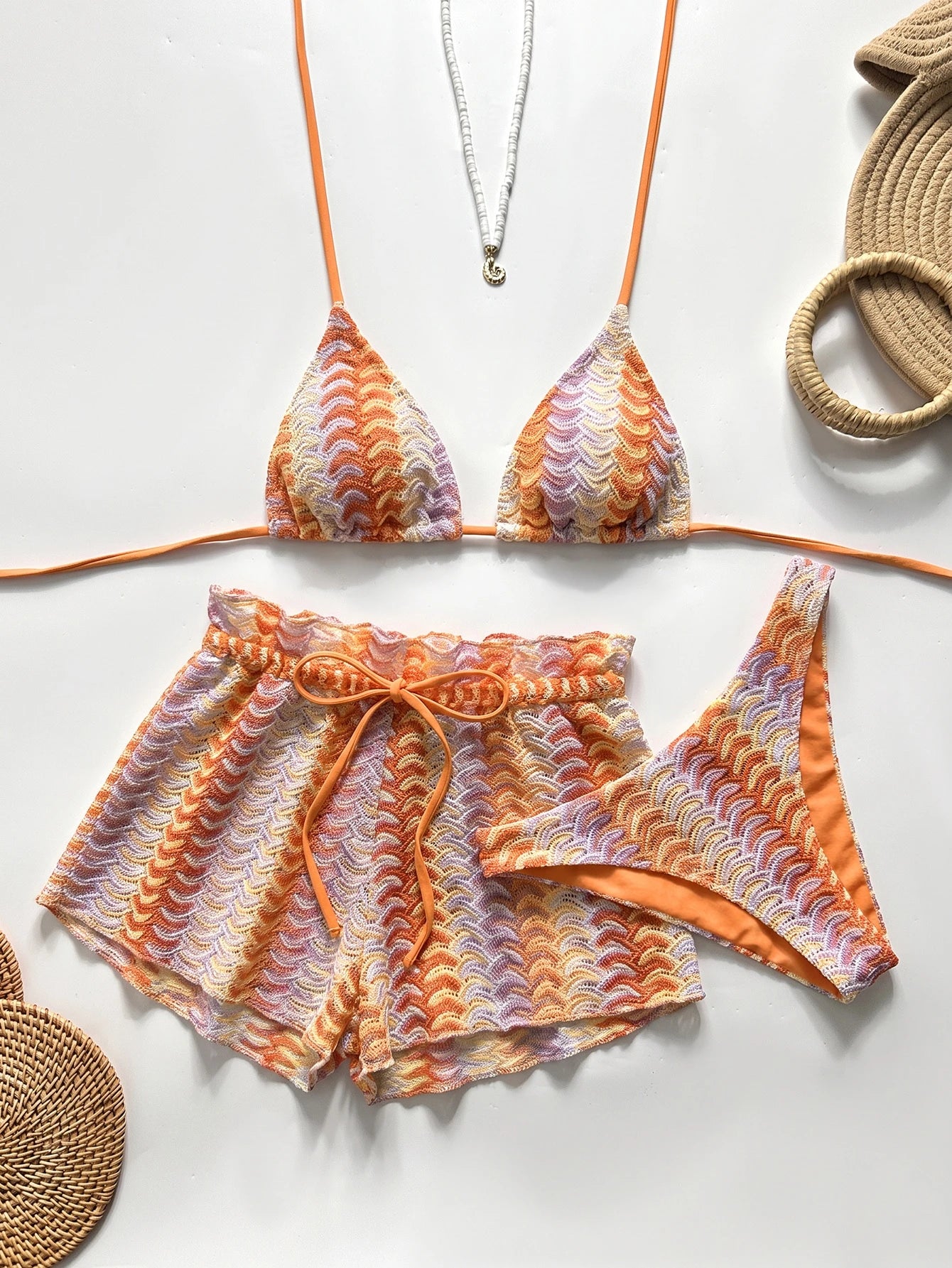 Conjunto Biquíni 3 Peças Resort Isabella
